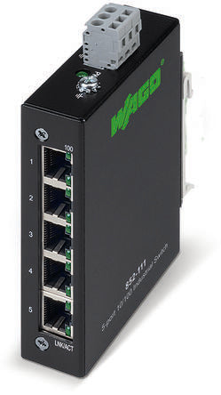 WAGO 5 Port Ethernet Switch [852-111]; 240-8015
