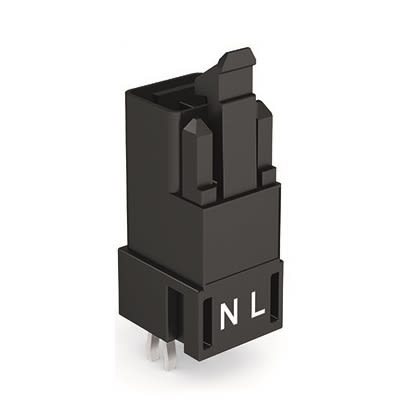 Wago Male Plug, 4.4mm Pitch, 2 Way, 1 Row [890-812]; 240-8051