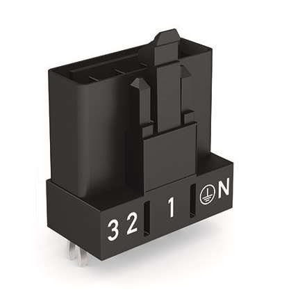 Wago Male Plug, 4.4mm Pitch, 5 Way, 1 Row [890-815]; 240-8056