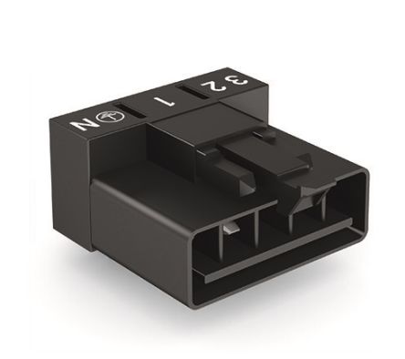 Wago Male Plug, 4.4mm Pitch, 5 Way, 1 Row [890-815/011-000]; 240-8057