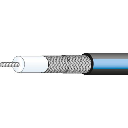 Huber+Suhner, 100m, RG400 Coaxial, Unterminated50 Ω [ENVIROFLEX_400]; 240-8114