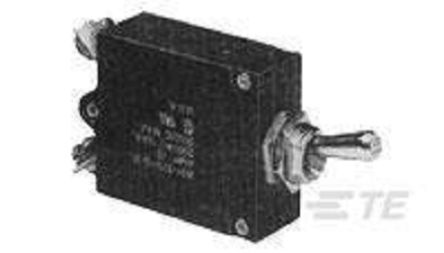 TE Connectivity Thermal Magnetic Circuit Breakers - Potter & Brumfield W54  Single Pole 250V ac Voltage Rating Panel [3-1393247-2]; 240-8952