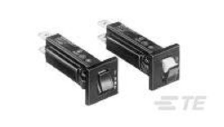 TE Connectivity Thermal Magnetic Circuit Breakers - Potter & Brumfield W28  Single Pole 250V ac Voltage Rating Panel [3-1393250-4]; 240-8957