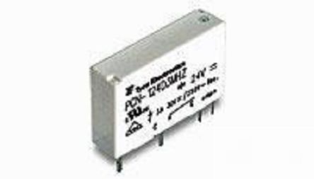 TE Connectivity Panel Mount Monostable Relay, 24V ac/dc Coil, 3A Switching Current, SPST [7-1461491-6]; 240-8984
