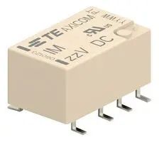 TE Connectivity Surface Mount Monostable Relay, 4.5V dc Coil, DPDT [9-1462038-8]; 240-8991
