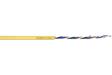 Igus chainflex CF77.UL Control Cable, 7 Cores, 1 mm², Unscreened, 100m, Black [CF77.UL.10.07.D (100m)]; 240-9629