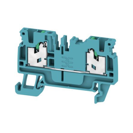Weidmuller 2753940000 AS2C 2.5 BL Series Blue, 1-Level, Snap In Termination [2753940000]; 241-0426