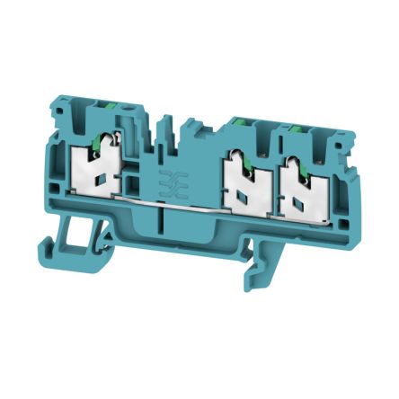 Weidmuller 2753950000 AS3C 2.5 BL Series Blue, 1-Level, Snap In Termination [2753950000]; 241-0427