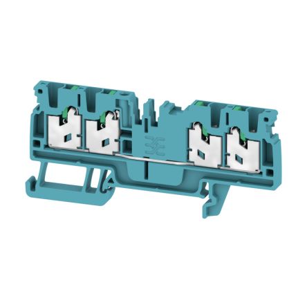 Weidmuller 2753960000 AS4C 2.5 BL Series Blue, 1-Level, Snap In Termination [2753960000]; 241-0428