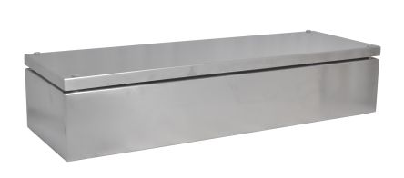 RS PRO 304 Stainless Steel Enclosure, IP66, 600 mm x 200 mm x 121mm [0]; 241-0785