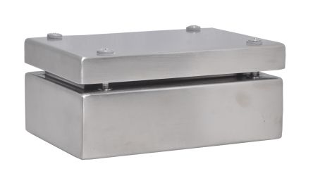 RS PRO 304 Stainless Steel Enclosure, IP66, 150 mm x 100 mm x 61mm [0]; 241-0786