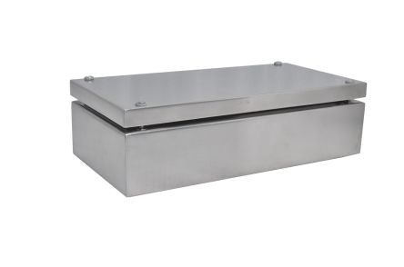 RS PRO 304 Stainless Steel Enclosure, IP66, 300 mm x 150 mm x 81mm [0]; 241-0791