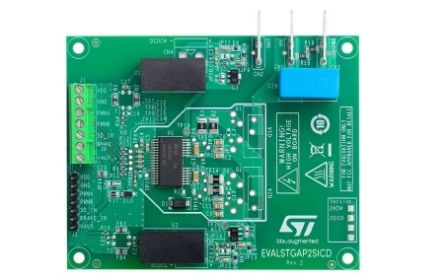 STMicroelectronics Evaluation Board Half-Bridge Driver for STGAP2SiCD Isolated Dual Gate Driver for EVALSTGAP2SICD Gate [EVALSTGAP2SICD]; 241-0905