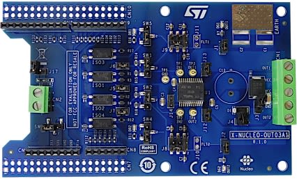 STMicroelectronics X-NUCLEO Evaluation Board STM32 Nucleo [X-NUCLEO-OUT03A1]; 241-0915