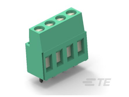 TE Connectivity PCB Terminal Block, 3-Contact, 5.08mm Pitch, Board Mount, 1-Row [282857-3]; 241-1337