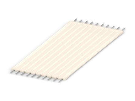 TE Connectivity Jumper Flat Flexible Strip Jumper 10 Way 1 Row 2.54mm Pitch [9-6474612-1]; 241-1356