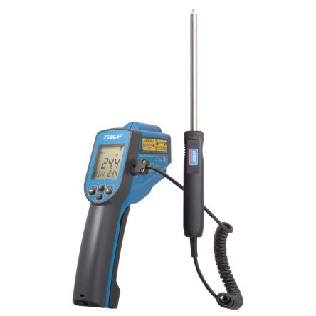 SKF TKTL 31 Infrared Thermometer, -64°C Min, +1600°C Max, 1 °C Accuracy, °C and °F Measurements [TKTL 31]; 241-1564