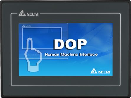 Delta Electronics DOP Series HMI Touch Screen HMI - 7 in, TFT LCD Display, 800 x 480 [DOP-107BV]; 241-1611