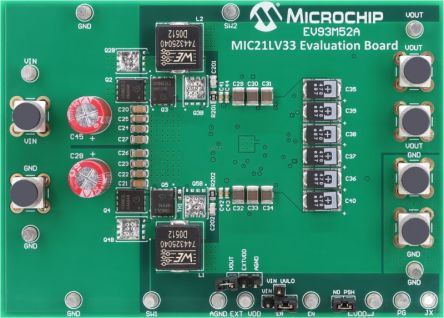 Microchip dsPIC33CK512MP608 EXTERNAL OPAMP MOTOR CONTROL PIM Power Management for dsPIC33CK512MP608-I/PT (80-pin TQFP) [EV93M52A]; 241-2230