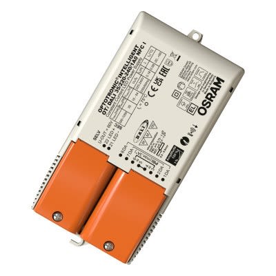 Osram LED Driver, 15-54V Output, 35W Output, 350-1050mA Output, Constant Current Dimmable [OTI-DALI-35/220-240/1A0-NFC-I]; 241-2368