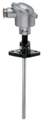 Jumo PT100 Temperature Probe, 6mm Dia, 100mm Long, 3 Wire, Class B +400°C Max [902120/10-402-1001-1-6-100-000/330,395 0/+100°C]; 241-2702
