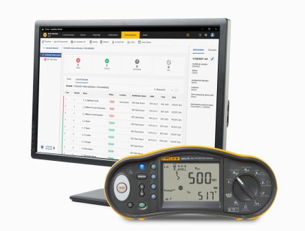 Fluke 1664FC ITDK FTT Electrical Tester, 50V [1664FC ITDK FTT KIT]; 241-3385