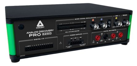 Digilent ADP5250 Analog Discovery Pro Series, 100MHz Bench Mixed Domain Oscilloscope, 34 Digital Channels [471-058]; 241-4279