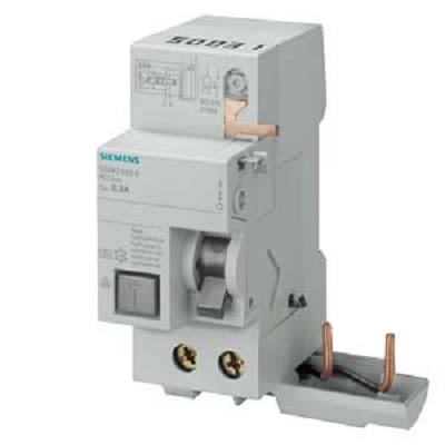 Siemens SENTRON 5SM2xxx RCCB, 40A, 2 Pole, 300mA, Type A, 230V ac [5SM2622-6]; 241-4430