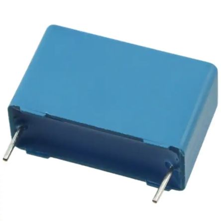 EPCOS B32523 Polyester Capacitor (PET), 63V dc, ±10%, 22μF, Through Hole [B32523R0226K000]; 241-6510