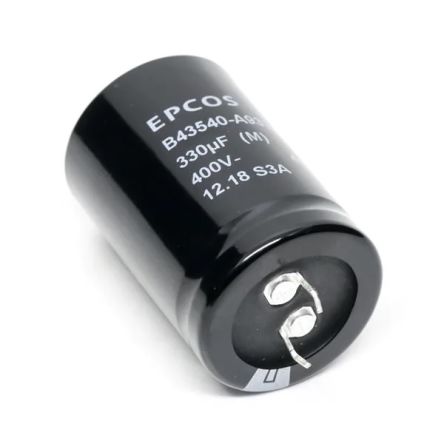 EPCOS 220μF Aluminium Electrolytic Capacitor 450V dc, Snap-In - B43630A5227M060 [B43630A5227M060]; 241-6719