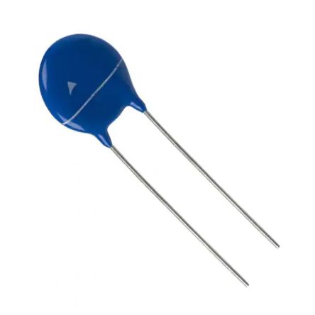 EPCOS, AdvancedD-MP Metal Oxide Varistor 410pF 50A, Clamping 910V, Varistor 560V, 14 mm [B72214P2351K101]; 241-6755