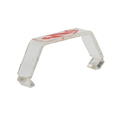 RS PRO Clear Cover for Use with Feed Through Terminal Blocks, Two Levels, 10 AWG [0]; 242-0470