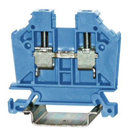 RS PRO Blue, Single-Level, Cage Clamp Termination [0]; 242-0475
