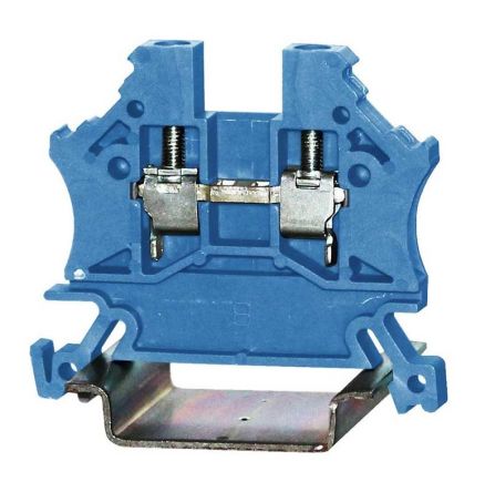 RS PRO Blue, Single-Level, Cage Clamp Termination [0]; 242-0479