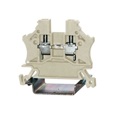 RS PRO White, Single-Level, Cage Clamp Termination [0]; 242-0485