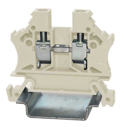 RS PRO White, Single-Level, Cage Clamp Termination [0]; 242-0494