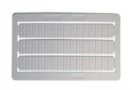 RS PRO Marking Card with Tags for Use with Feed Through Terminal Block [0]; 242-0534