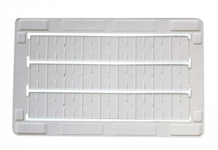 RS PRO Marking Card with Tags for Use with Feed Through Terminal Block [0]; 242-0537