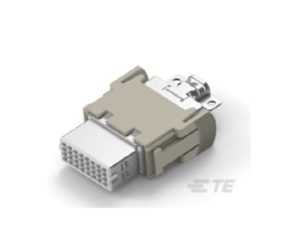 TE Connectivity Heavy Duty Power Connector, 2.2A, Female, HDC HMN Series, 32 Contacts [T2111322201-000]; 242-0722