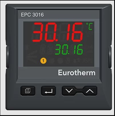 Eurotherm EPC3016 Panel Mount PID Controller, 48 x 48mm 1 Input 1 DC Output, 1 Logic, 1 Relay, 100 → 230 V ac Supply [EPC3016CCVH/L2/D1/CE]; 243-0243