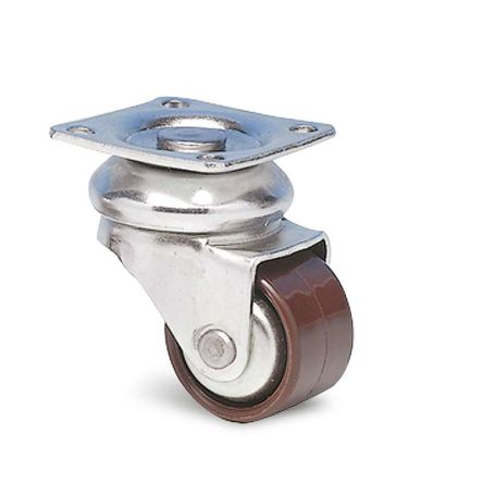 Guitel Hervieu Swivel Castor Wheel, 45kg Capacity, 30mm Wheel [2405000]; 243-0354