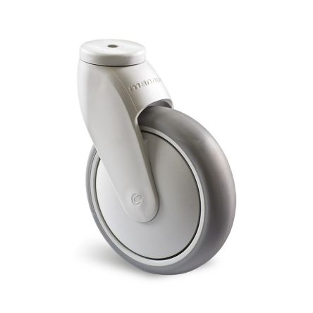 Guitel Hervieu Swivel Castor Wheel, 100kg Capacity, 125mm Wheel [301643]; 243-0355