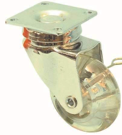 Guitel Hervieu Swivel Castor Wheel, 40kg Capacity, 50mm Wheel [366514]; 243-0361