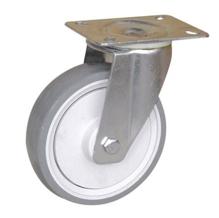Guitel Hervieu Swivel Castor Wheel, 175kg Capacity, 125mm Wheel [372352]; 243-0363