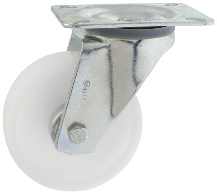 Guitel Hervieu Swivel Castor Wheel, 200kg Capacity, 100mm Wheel [372945]; 243-0364