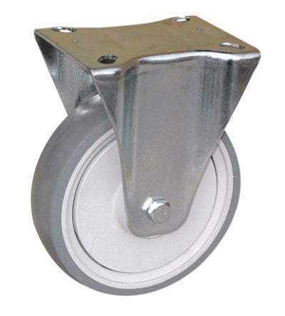 Guitel Hervieu Fixed Castor Wheel, 175kg Capacity, 125mm Wheel [373352]; 243-0367