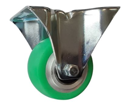 Guitel Hervieu Fixed Castor Wheel, 180kg Capacity, 80mm Wheel [EF4BA080-215B]; 243-0382