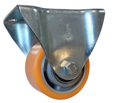Guitel Hervieu Fixed Castor Wheel, 400kg Capacity, 100mm Wheel [UF5BA100-21B]; 243-0386