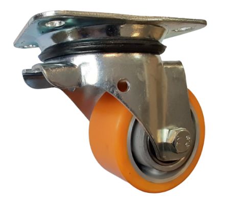 Guitel Hervieu Swivel Castor Wheel, 400kg Capacity, 100mm Wheel [UP5BA100-21B]; 243-0388