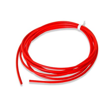 Mueller Electric Coolflex45 Series Red 5.26 mm² Hook Up Wire, 10 AWG, 1064, 7.62m, Silicone Insulation, WI-M-10-25-2 [WI-M-10-25-2]; 243-1637
